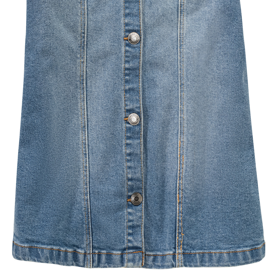 Jonas Nielsen Mädchen Jeanskleid in Denim-Optik blau
