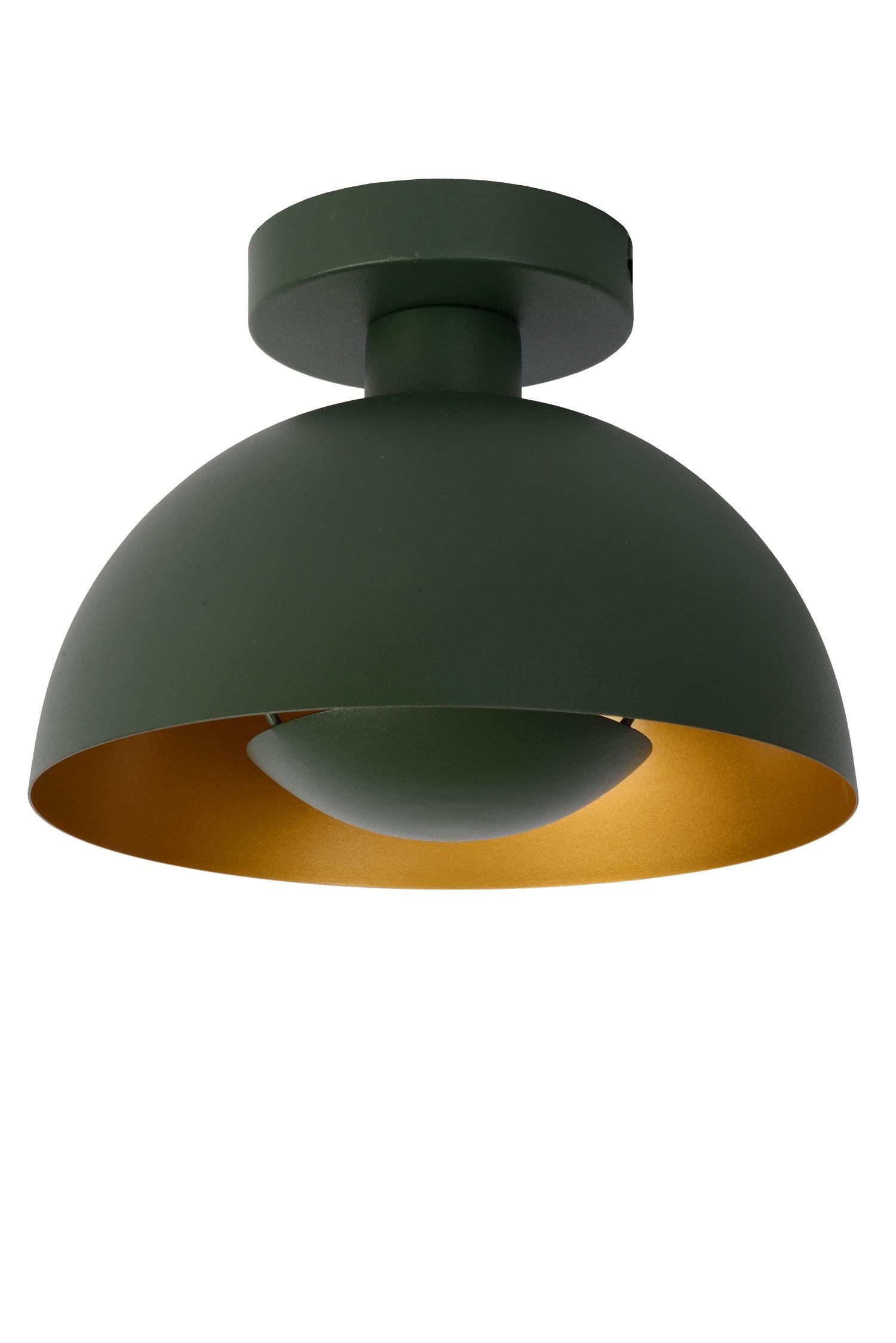 Siemon plafondlamp Ã25 groen