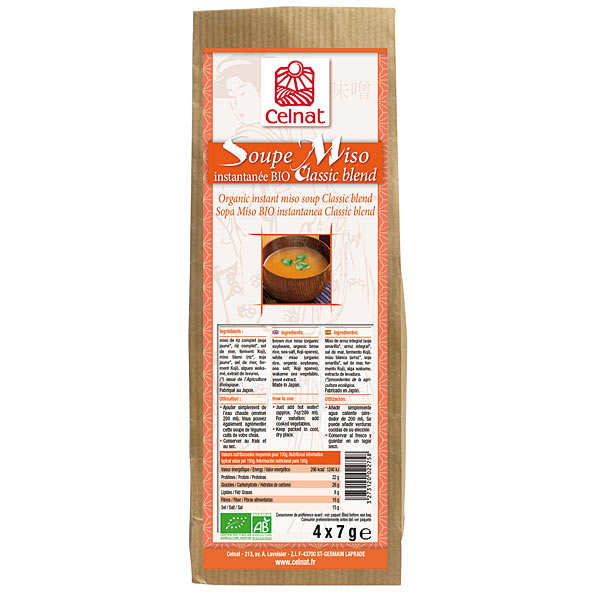 Soupe Miso instantanée 