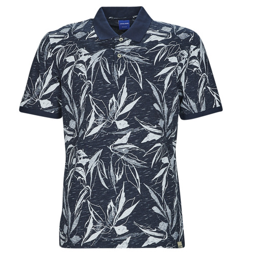 Jack & Jones - JORCRAYON AOP POLO SS - Marine