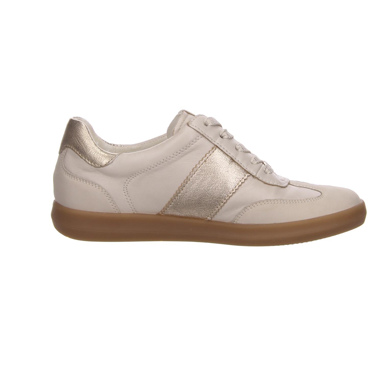 Caprice Schnürschuh offwhite weiss/weiss kombi