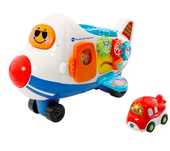 MON SUPER AVION CARGO 2 EN 1 - Doré