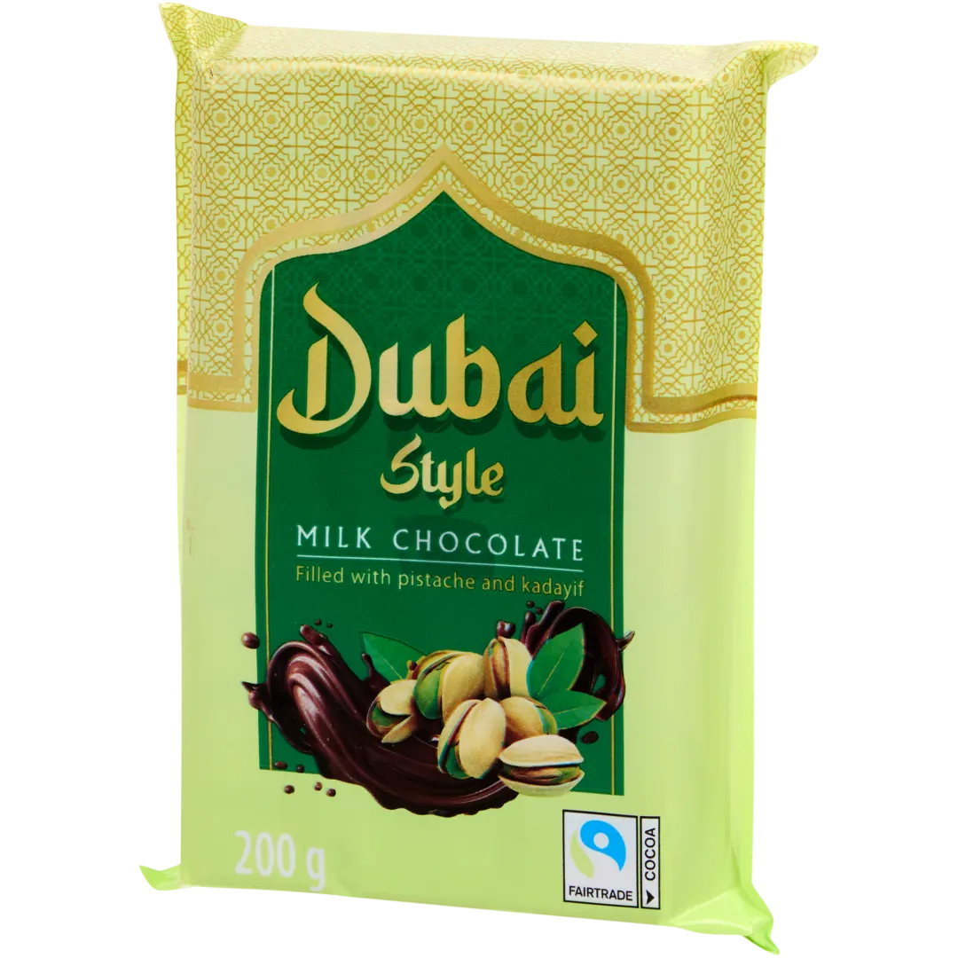 Dubai chocoladereep 200 gram