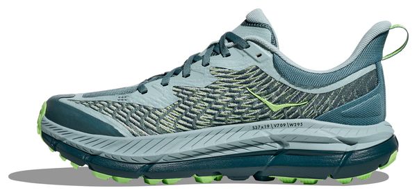 Chaussures Trail Hoka Mafate Speed 4 Bleu/Vert Homme