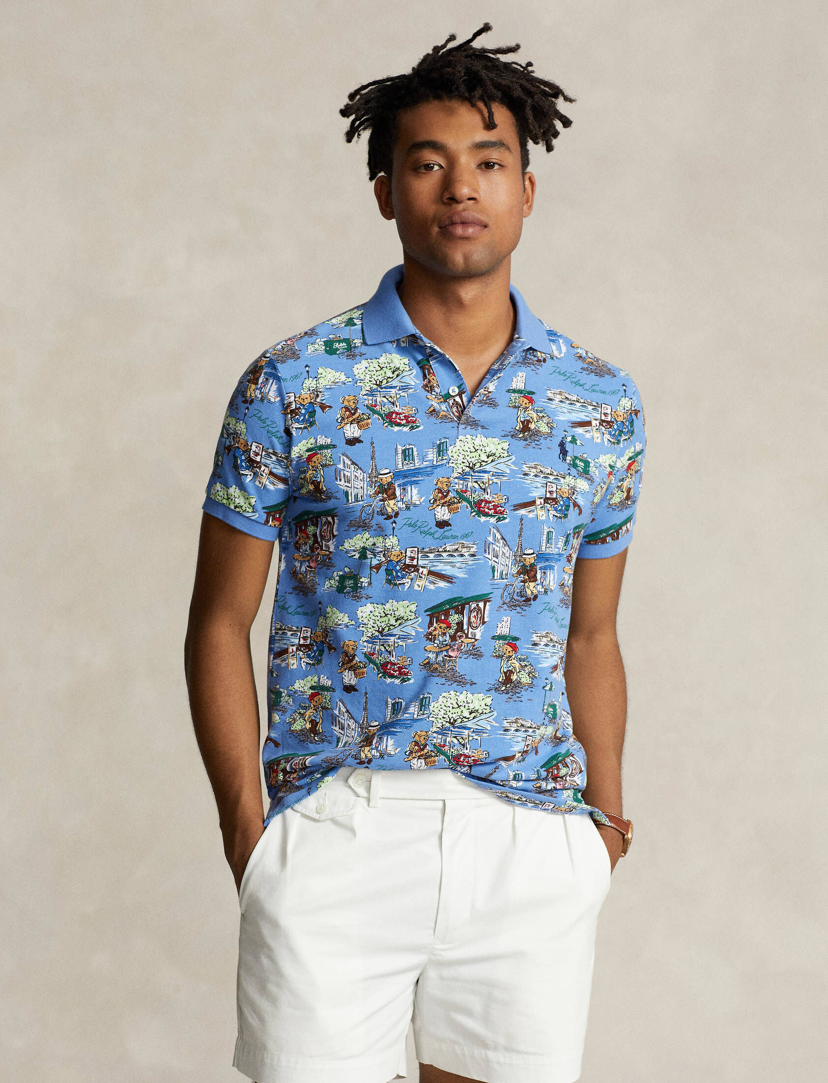 Polo Ralph Lauren| Herren Poloshirt Custom Slim Fit Kurzarm