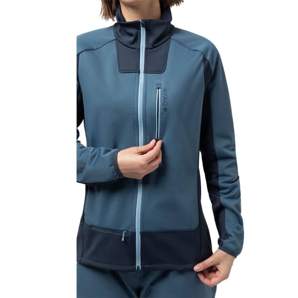 Veste softshell AYAQ SHANDAR W BLUE SLATE