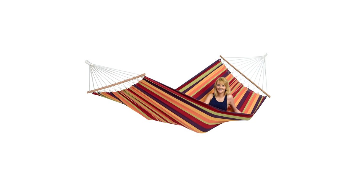 AmazonasBrasilia Tropical hangmat  (Rood/geel)