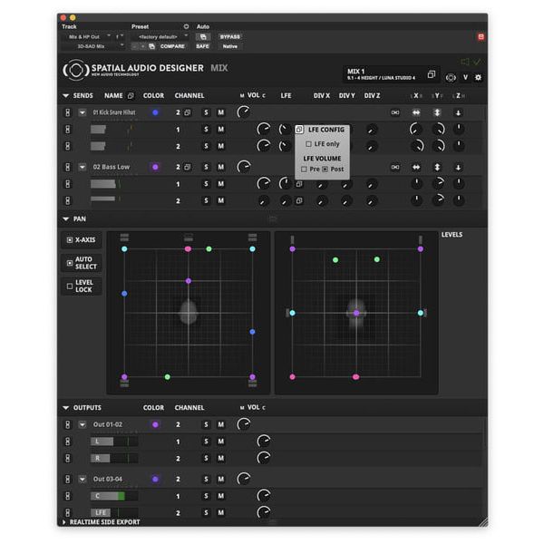 New Audio Technology Spatial Audio Designer Producer Plus