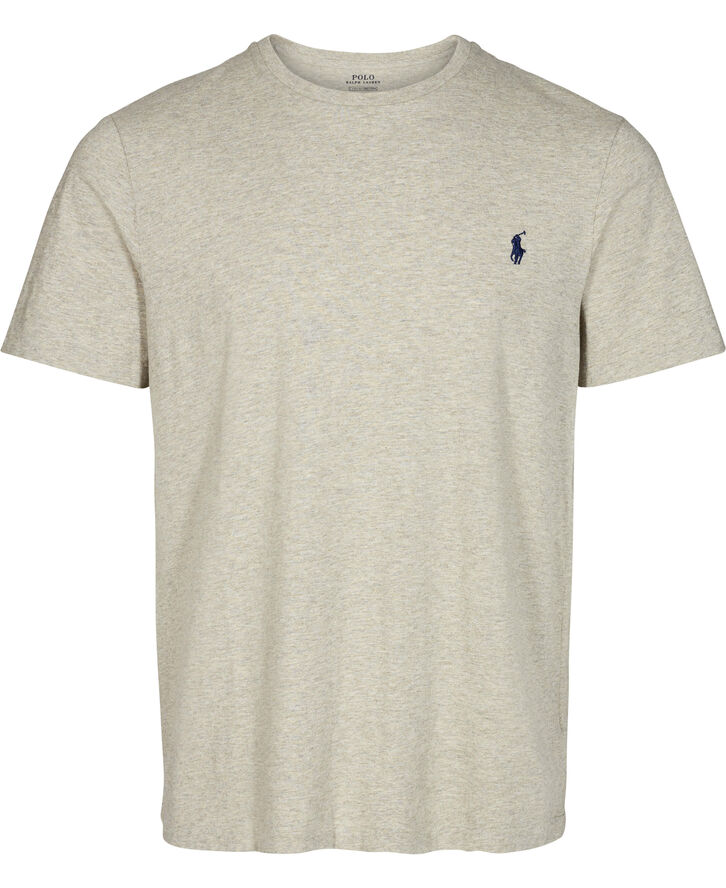 Polo Ralph Lauren Custom Slim Fit Cotton T-Shirt New grey heather