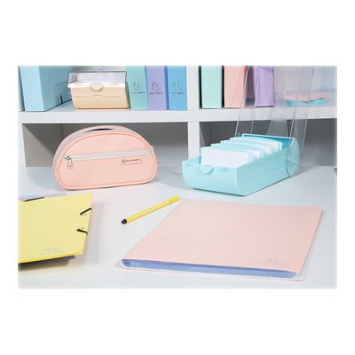 Exacompta Aquarel - Porte vues - 100 vues - A4 - disponible dans différentes couleurs