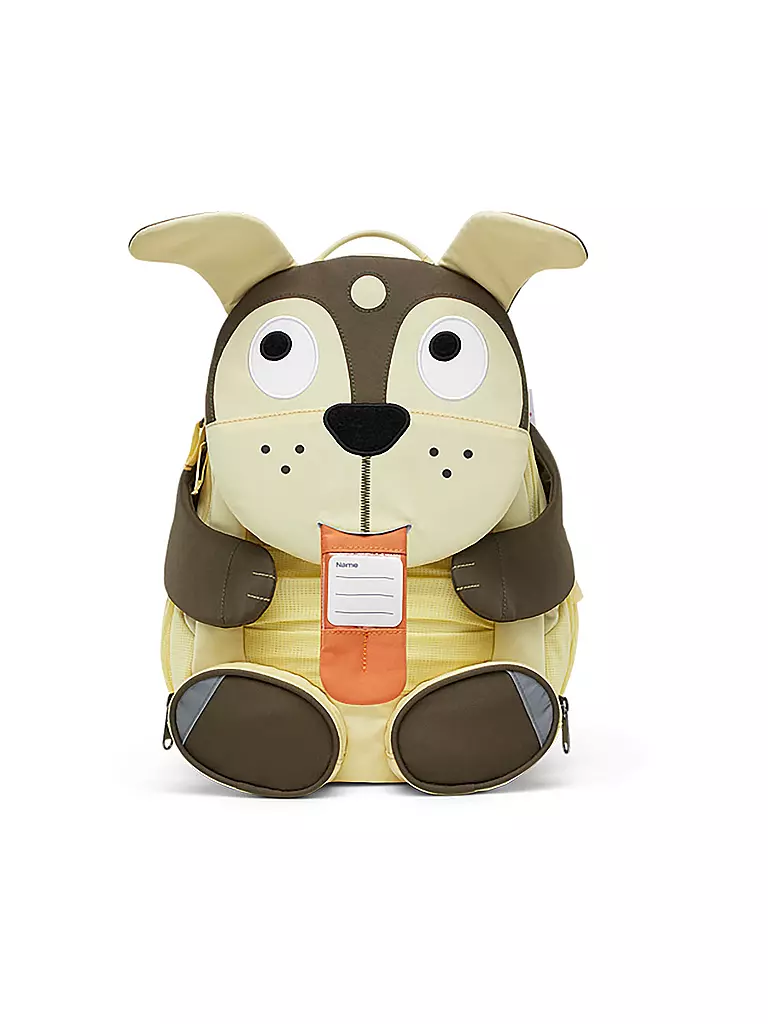 AFFENZAHN Kinder Rucksack Große Freunde - Tonie Hund creme