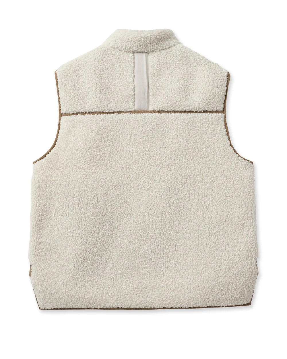 Mos Mosh  Rowe Teddy vest - Ecru