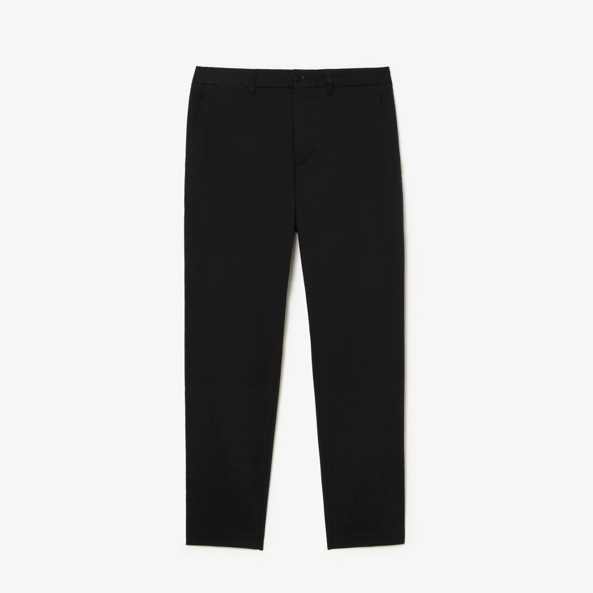 Herren Chino aus Stretch-Baumwolle Hosen & Shorts - Schwarz - Lacoste - Herren