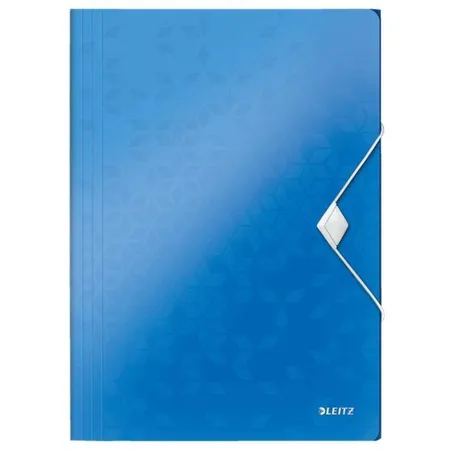 Leitz Eckspannermappe DINA4 PP WOW, blau
