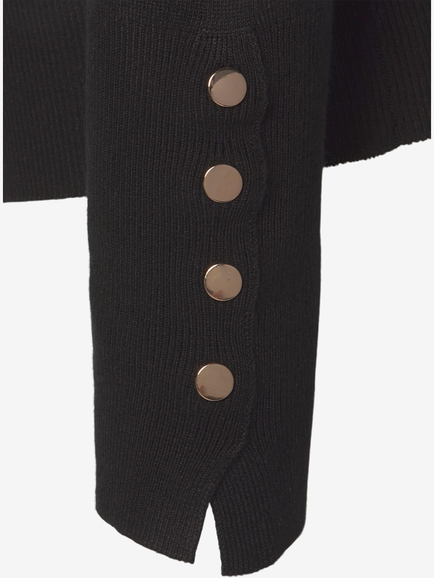 Pull en tricot fin, encolure haute