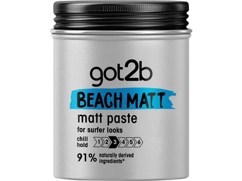 Schwarzkopf got2b Haarpaste beach matt 100 ml Haarfestigungspaste für den Surfer Look