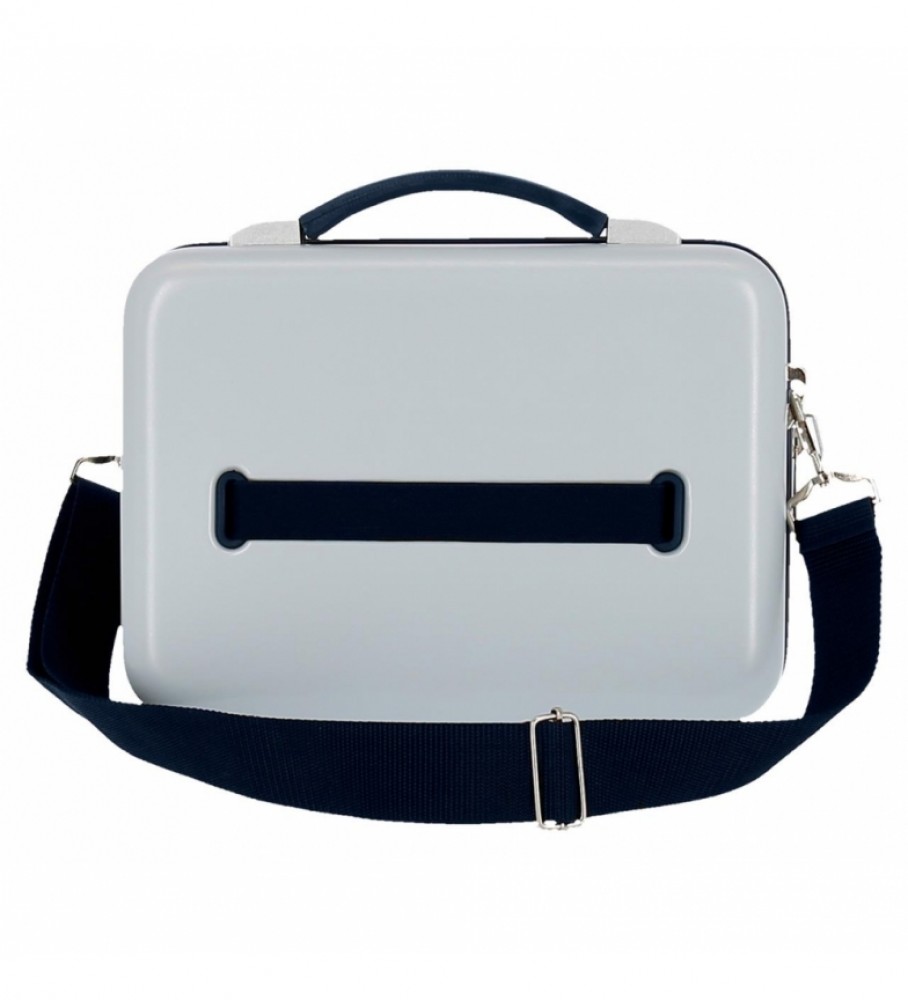 Bolsa Joumma Neceser ABS Minnie Sempre Original Boas Vibrações Apenas Adaptável azul -29x21x15cm-
