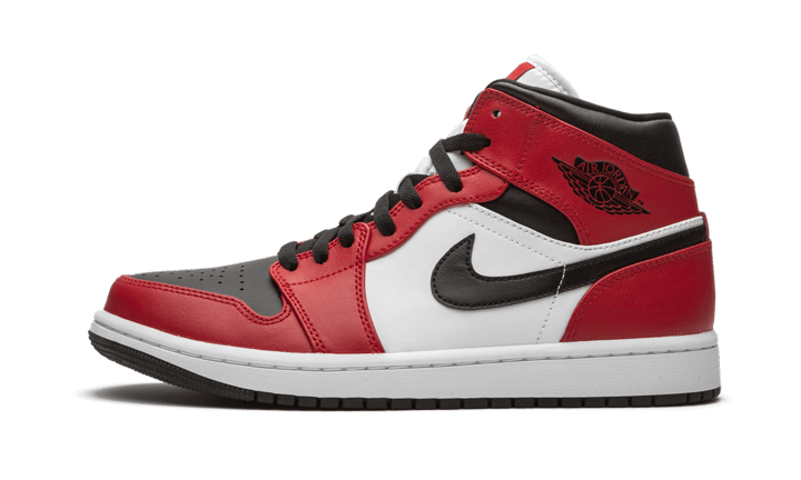 Air Jordan 1 Mid Chicago Black Toe - 48h Delivery