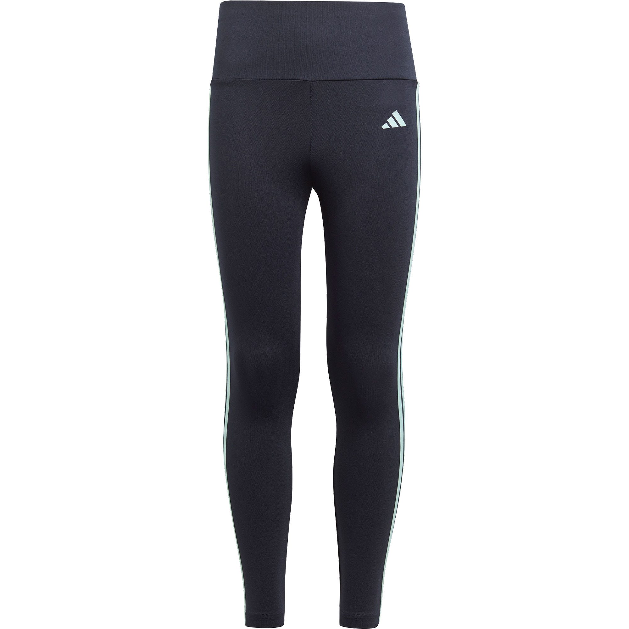 adidas Essentials Aeroready 3-Streifen High-Waisted Tights Mädchen legend ink