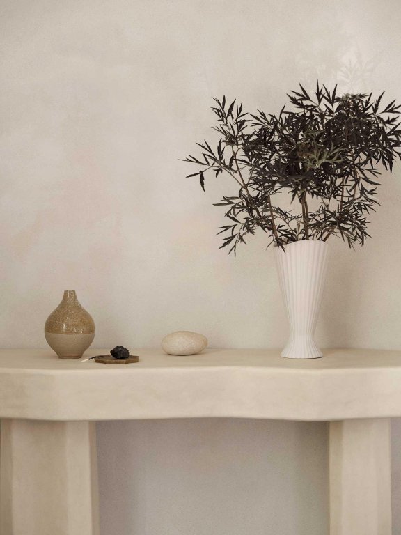 Ferm Living Fountain vaas Off-White