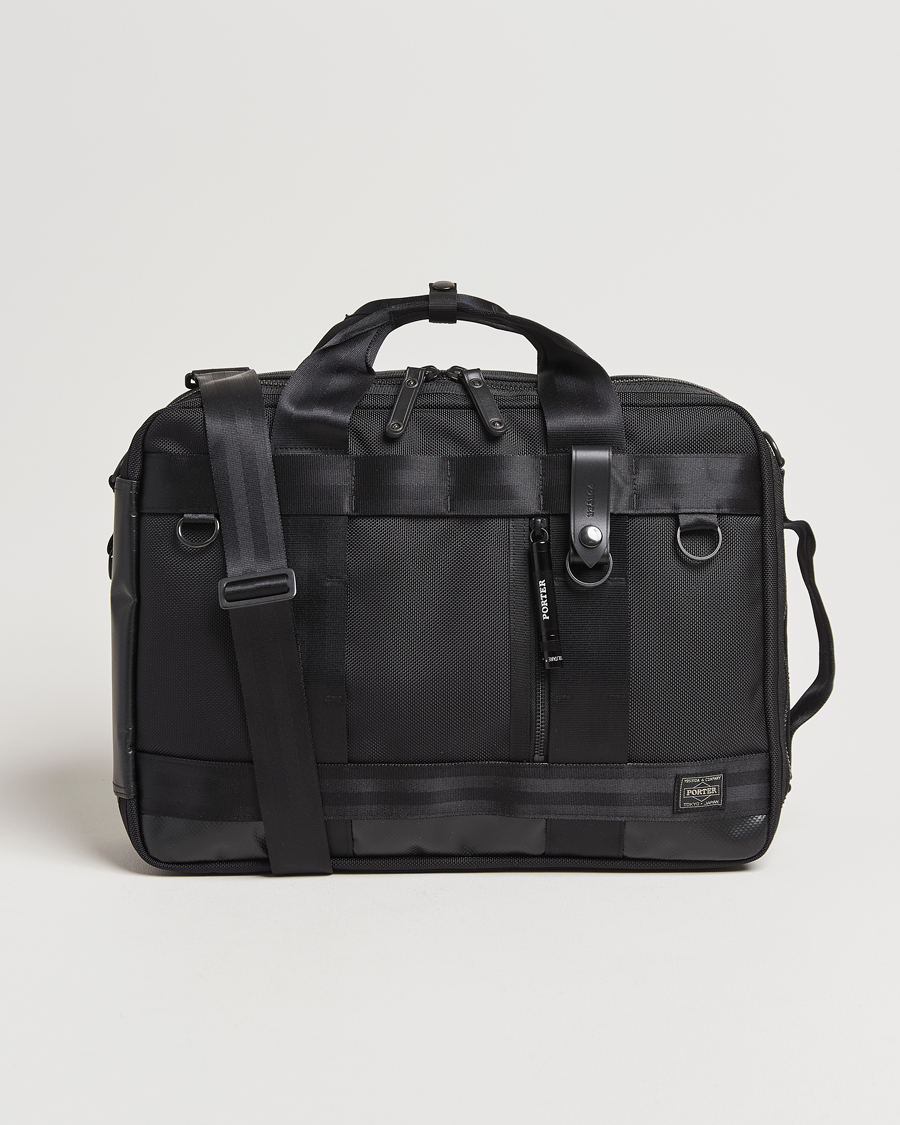 Porter-Yoshida & Co. Heat 3Way Briefcase Black