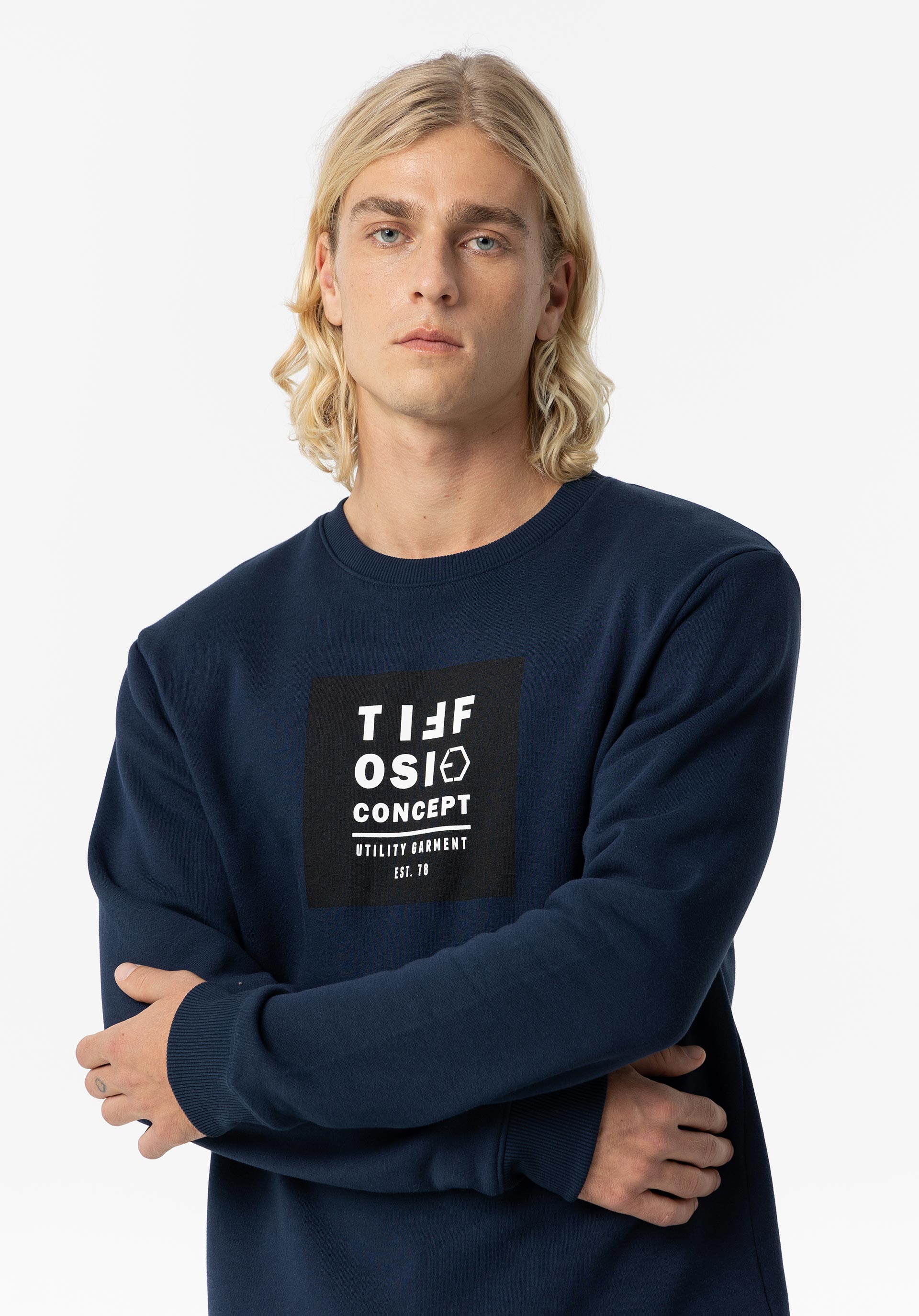 Sweatshirt com Estampado Frontal
