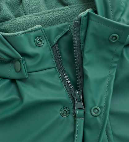 CeLaVi Regenanzug m. Fleece - Rauchkiefer