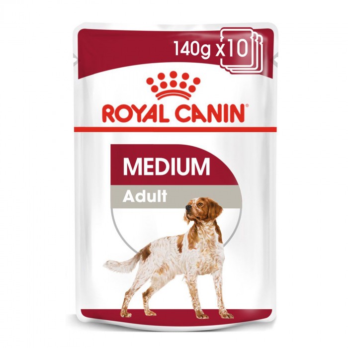 ROYAL CANIN Medium Adult en Sauce - Pâtée pour chien