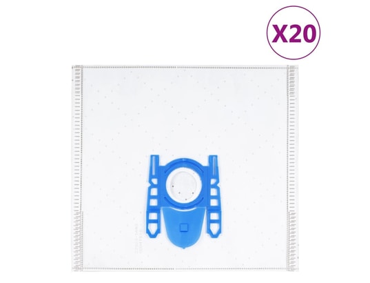 VIDAXL - Accessoire aspirateur Sacs d’aspirateur pour bosch/siemens defgh 20 pcs