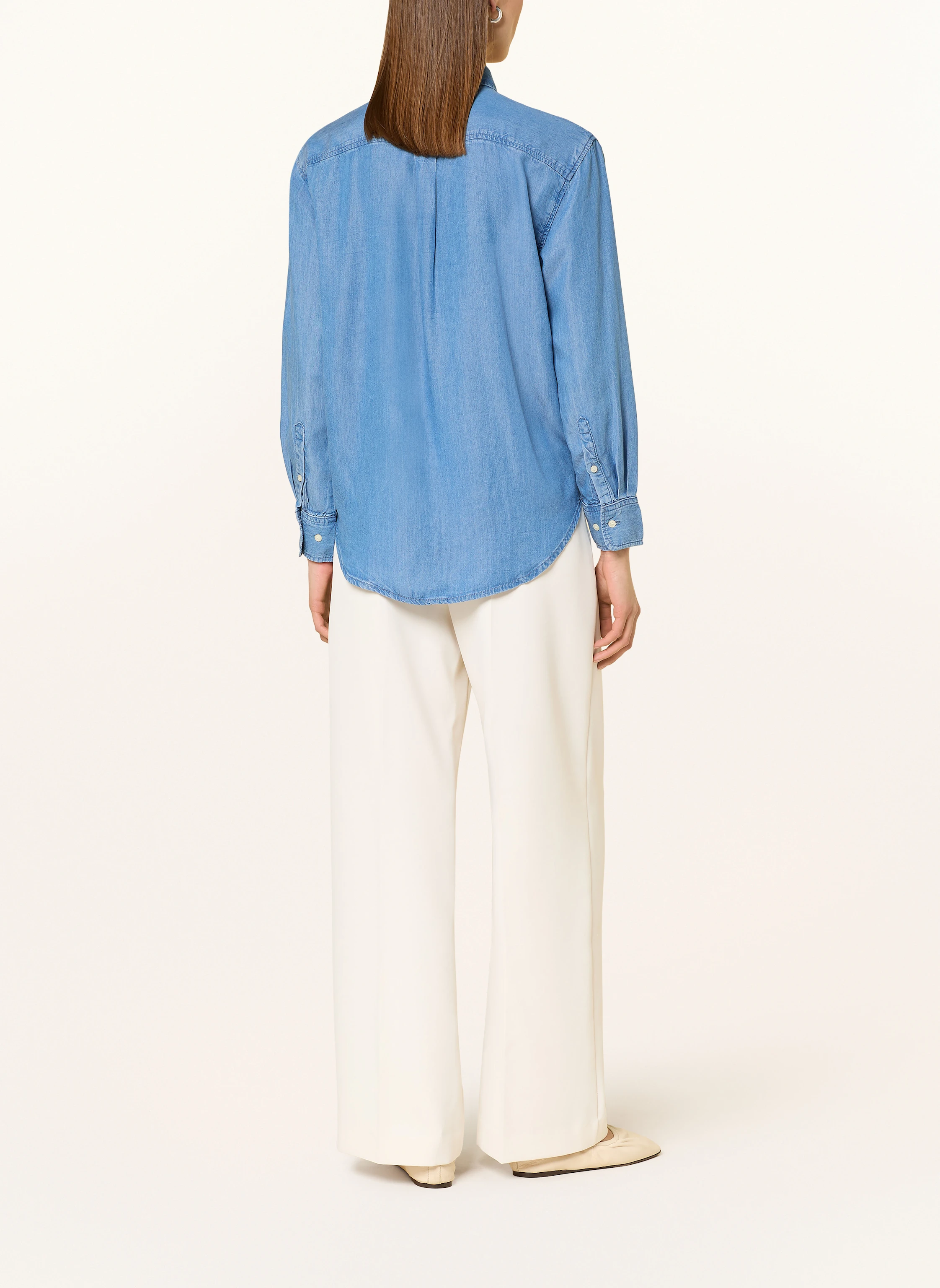 GANT Hemdbluse in Jeansoptik