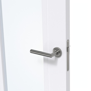 Arne & Bodil binnendeur ABD506 blank glas - extra wit afgelakt - glaslat extra wit