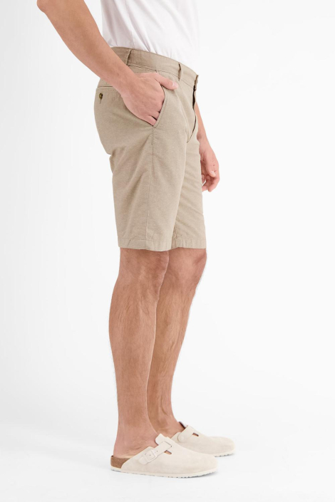 Lerros beige heren korte broek
