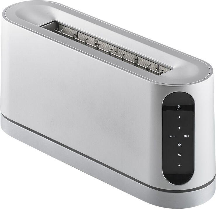Jacob Jensen Brødrister Long Slot Silver Silver