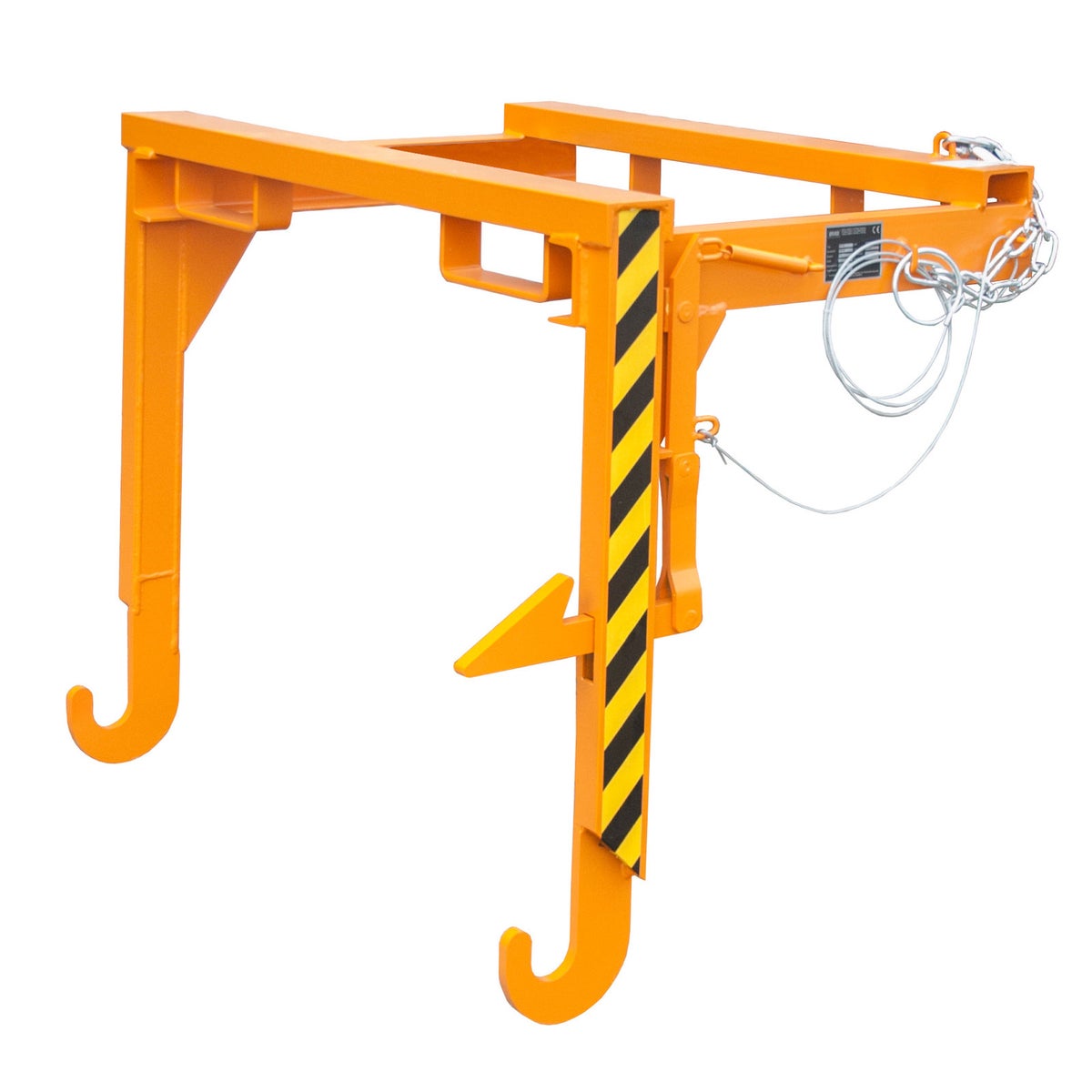 Bauer traverse voor stapelaar kiepwagen BST 30, gelakt, geeloranje