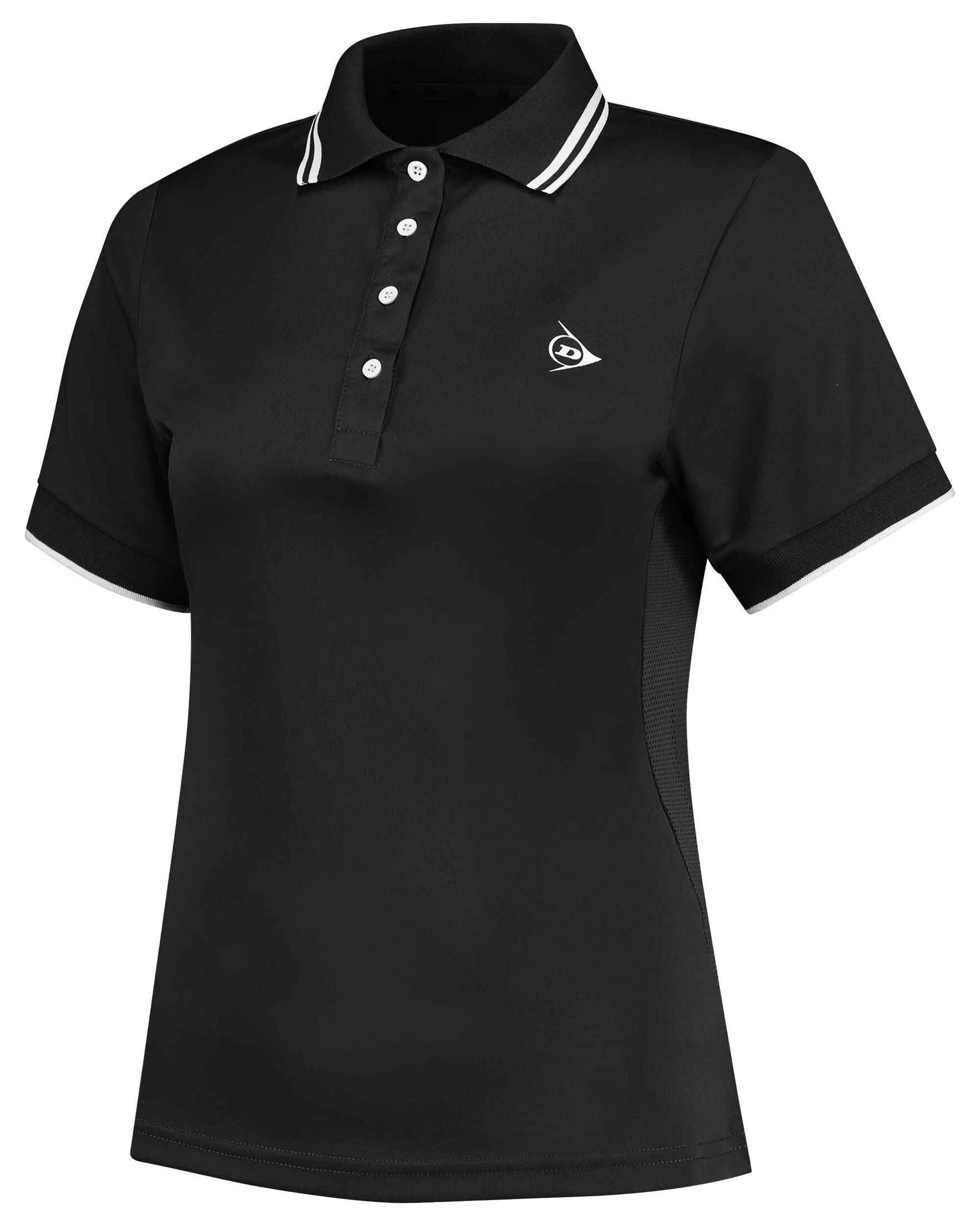Dunlop| Damen Tennispolo CLUB LINE Kurzarm
