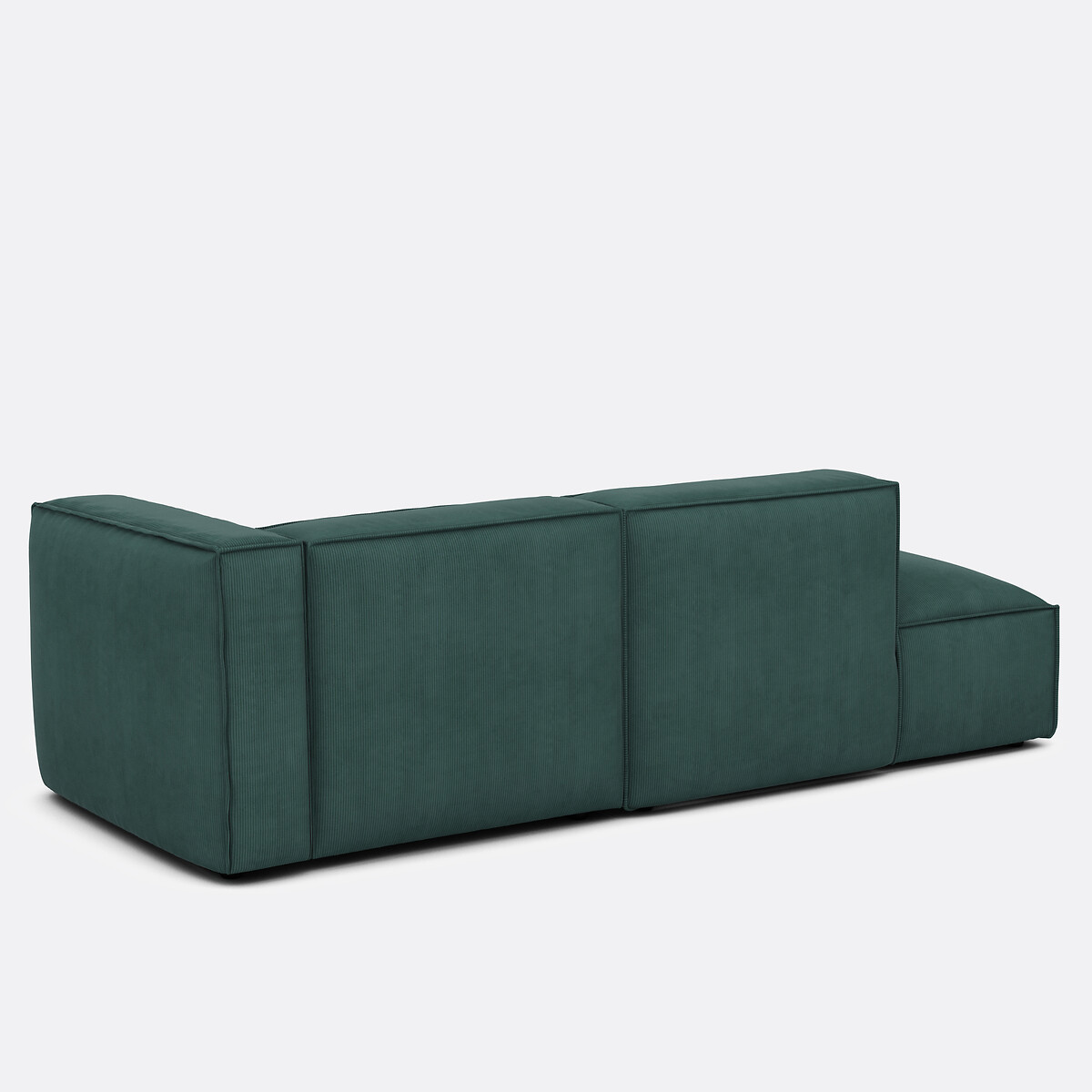 LA REDOUTE INTERIEURS<br>Sofá retangular de veludo cotelê Seven