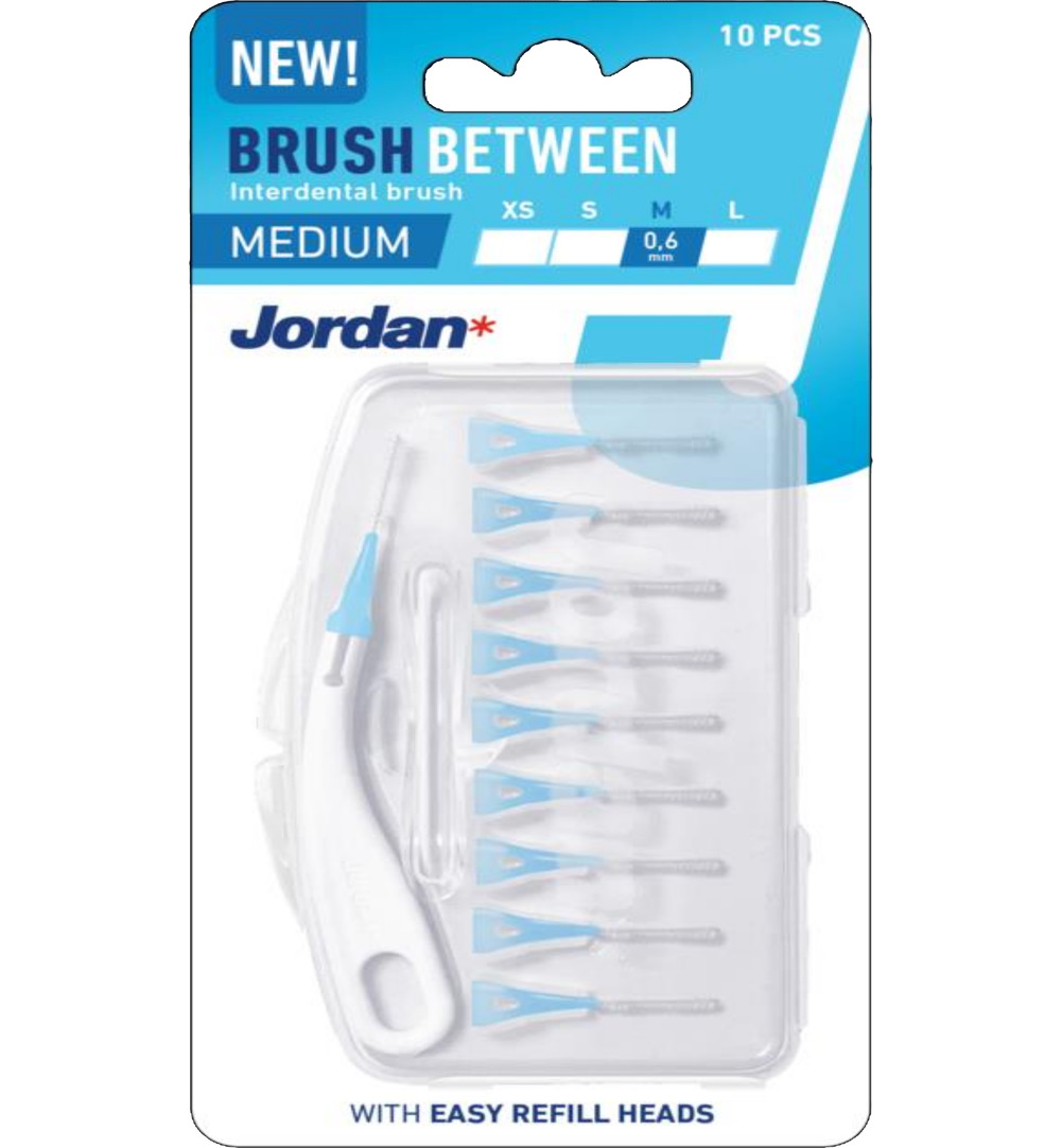 Jordan Interdentaal Brush M 0,6mm (1 stuk)