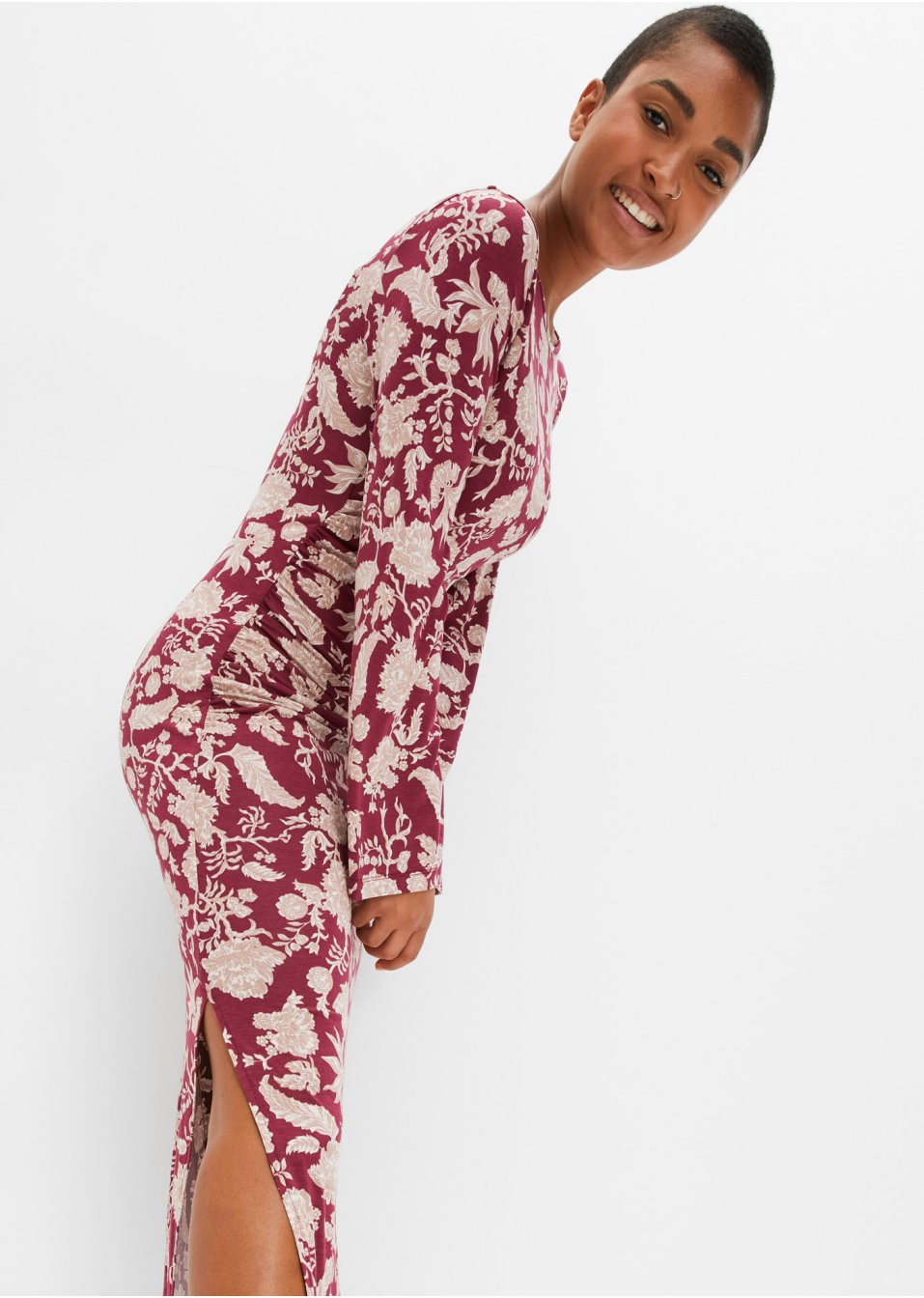 Robe avec fentes