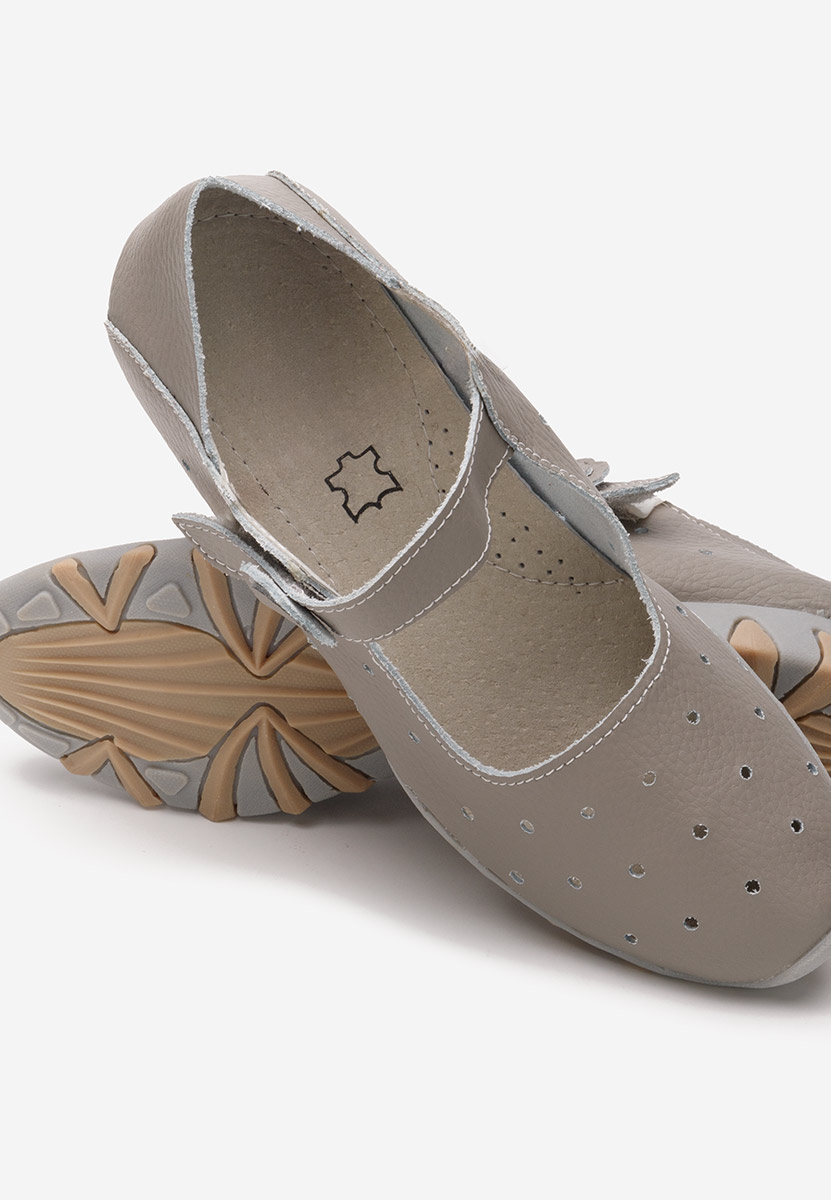 Ballerines sportives gris Flary