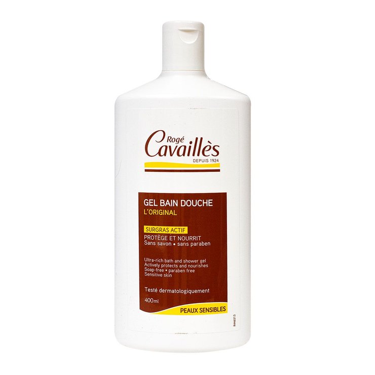 Gel bain & douche Surgras actif 400ml (dont 100ml offert)