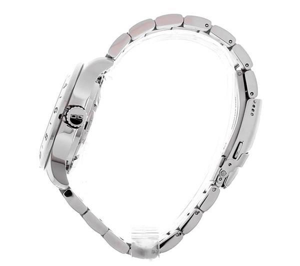 Depth Charge Stainless Steel White Dial Dive Watch