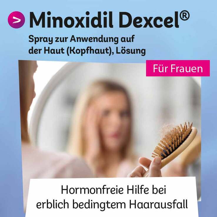 Minoxidil Dexcel 20 mg / ml Spray z.Anw.a.d.Kopfhaut, 60 ml