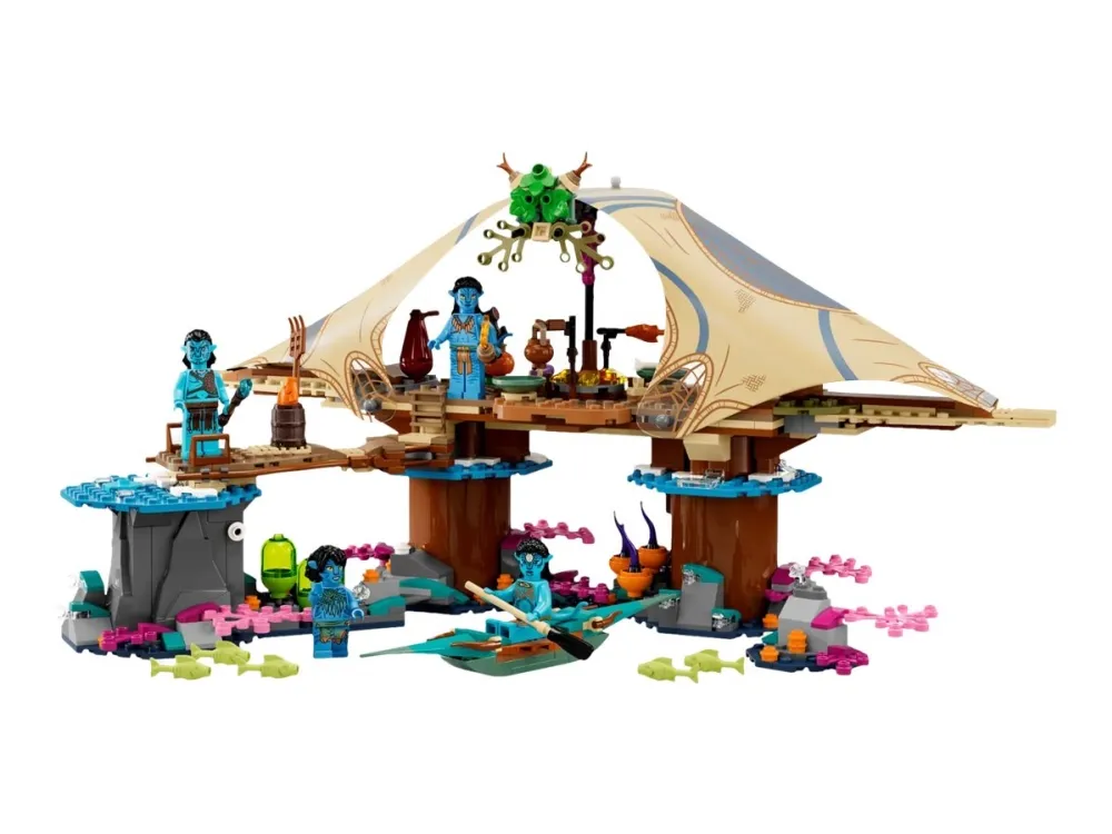 LEGO Avatar 75578 Metkayina-hjem ved revet