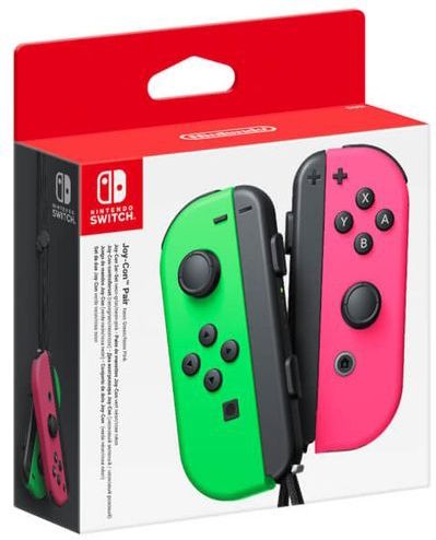 Nintendo Switch Joy Con Controller paar Neon Groen en Roze