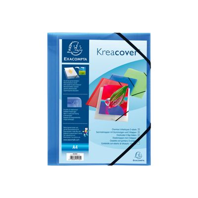 Exacompta KreaCover - Chemise personnalisable à rabats - A4 - disponible dans différentes couleurs