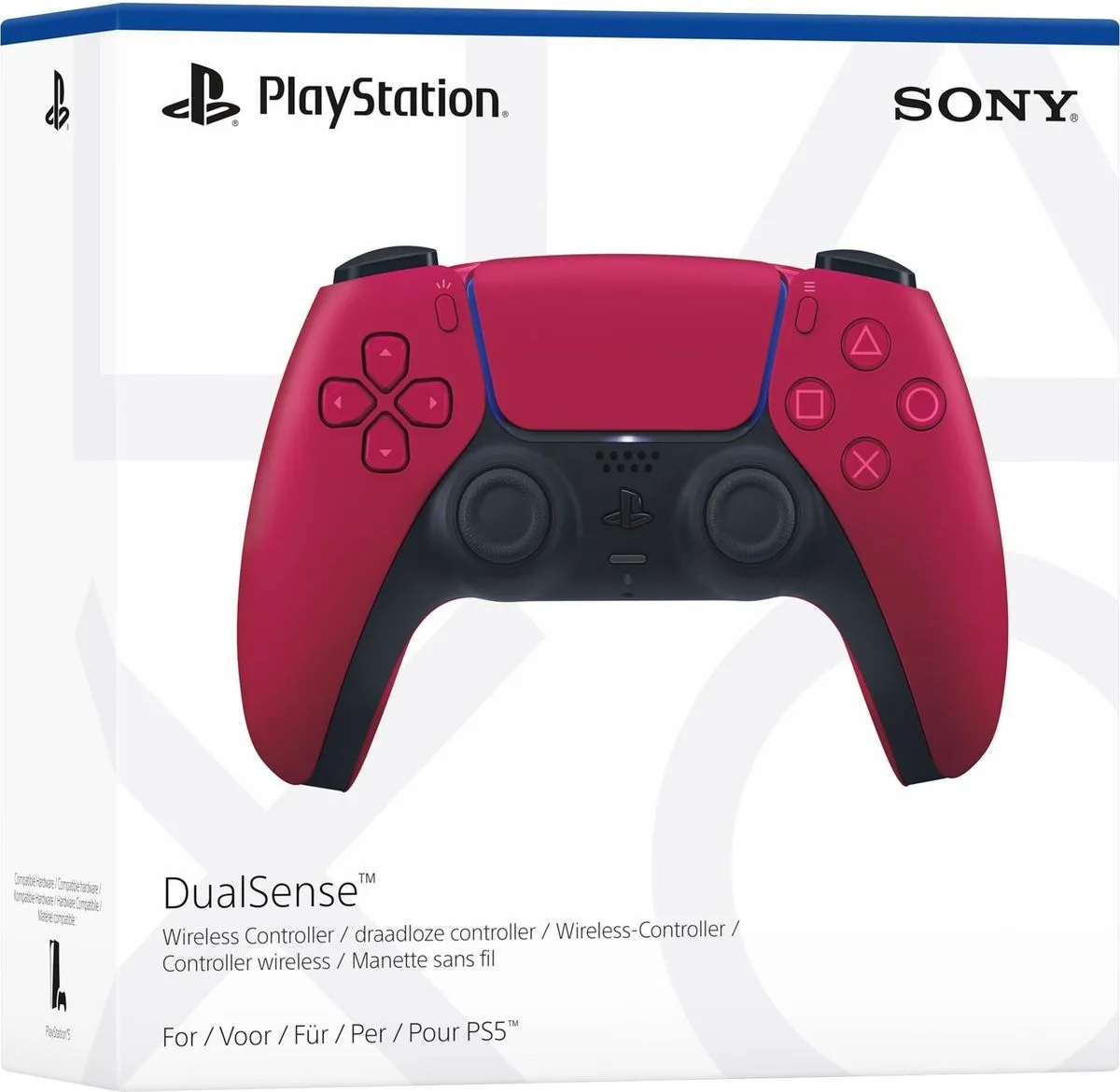 Sony DualSense V2 Cosmic Red (PS5) Manettes de jeu