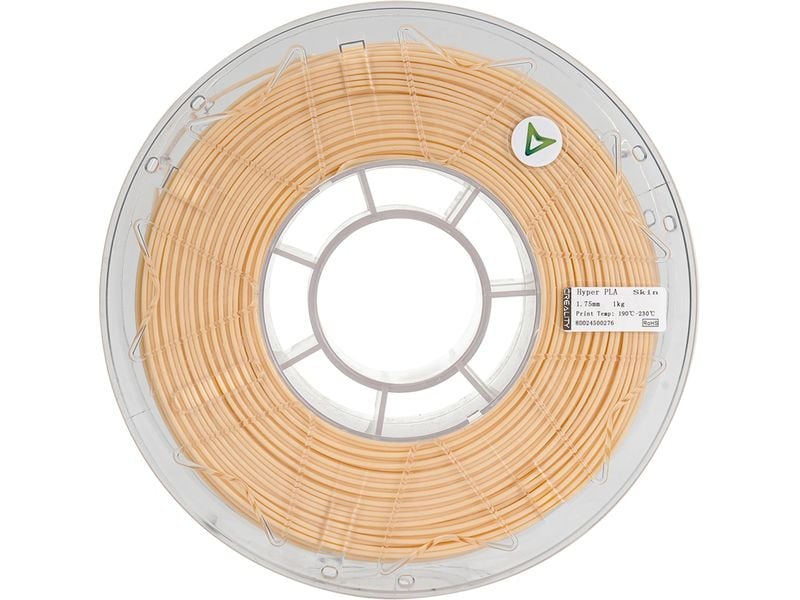 Creality Filament PLA Hyper RFID Hautfarbe 1.75 mm 1 kg Erkennung für Materialstand Überwachung