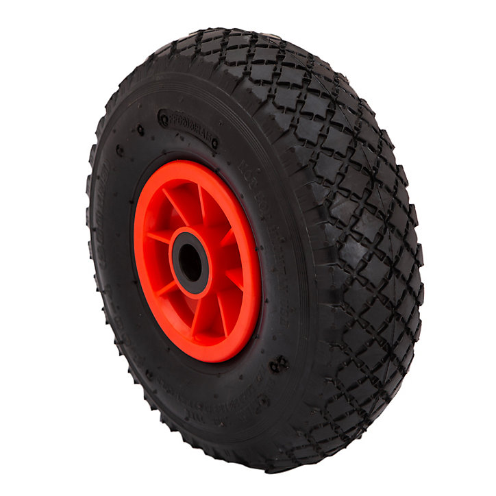 Pneu en caoutchouc Ø26 cm x Ø20 mm, 150 kg