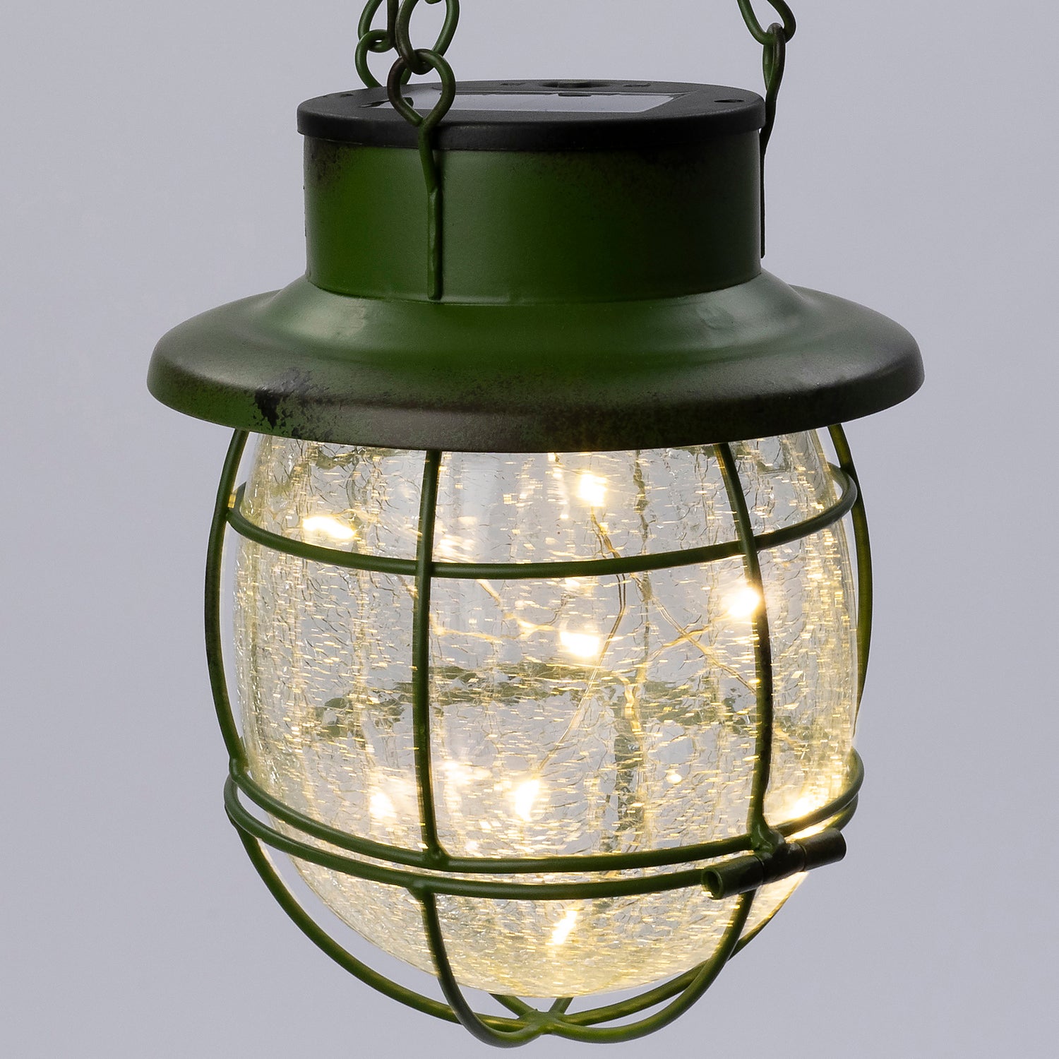 Intratuin solar lantaarn Metz groen D 15 H 18,5 cm