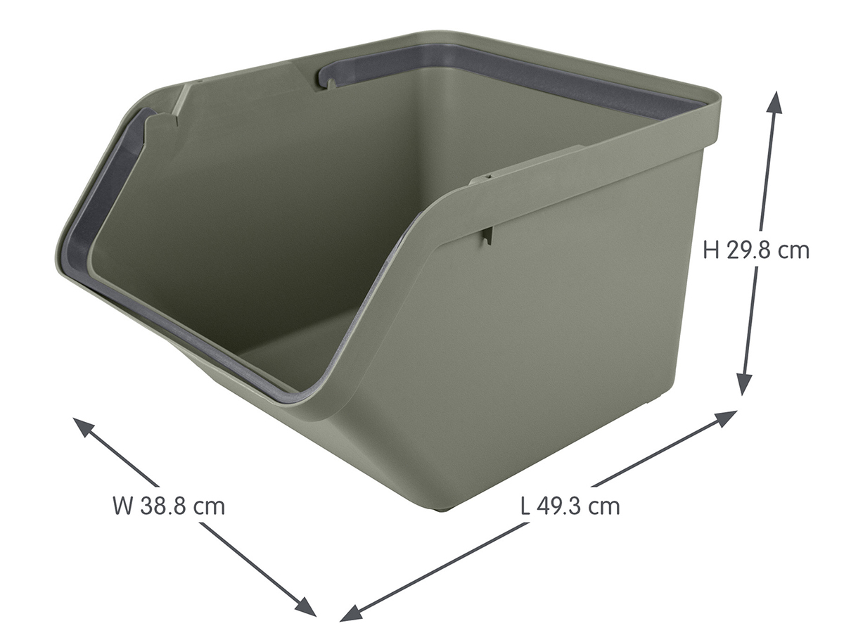 Sunware Sigma Home 45 liter sorteer unit - Dark Green